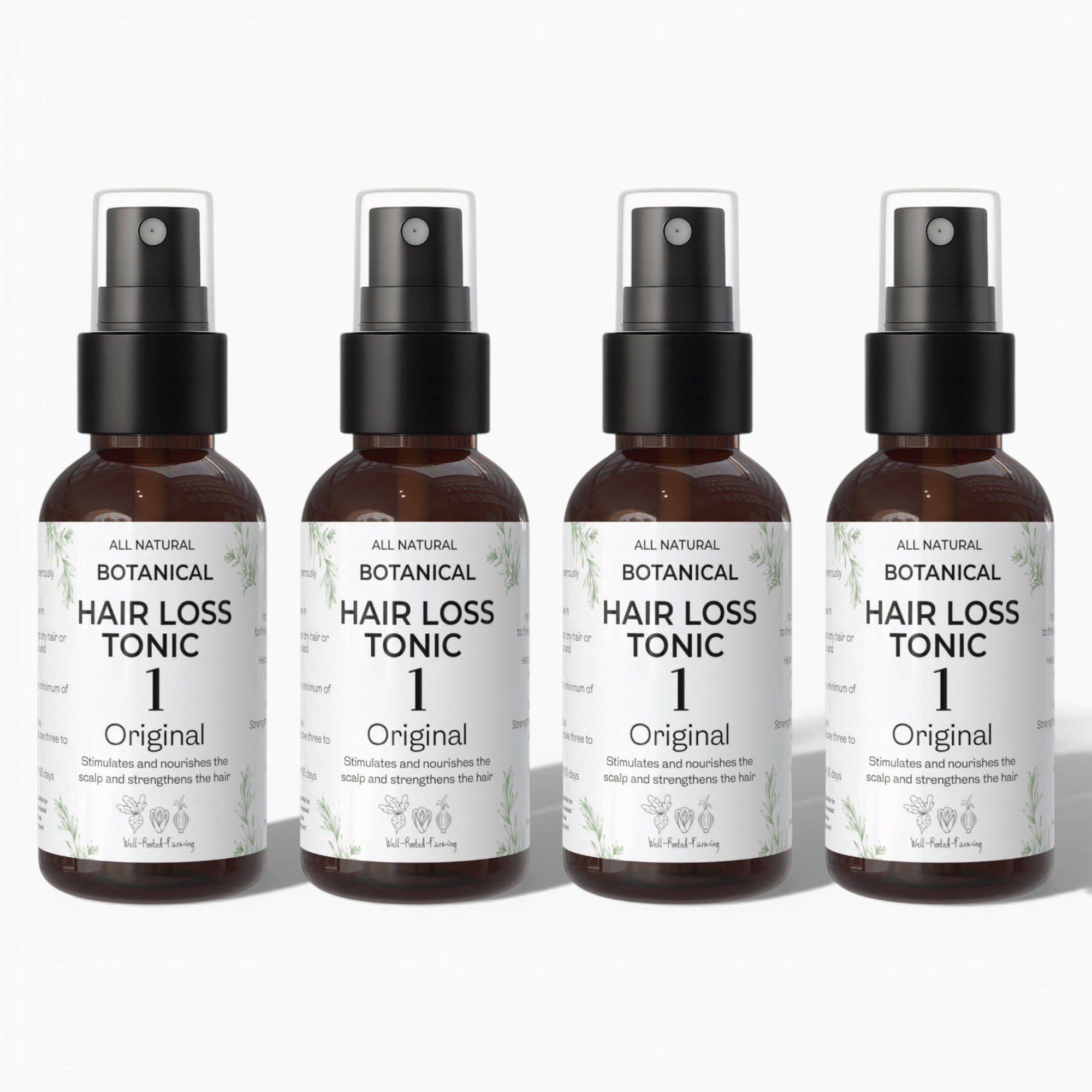 Botanical Hair Loss Tonic Spray Set 100ml Bottles