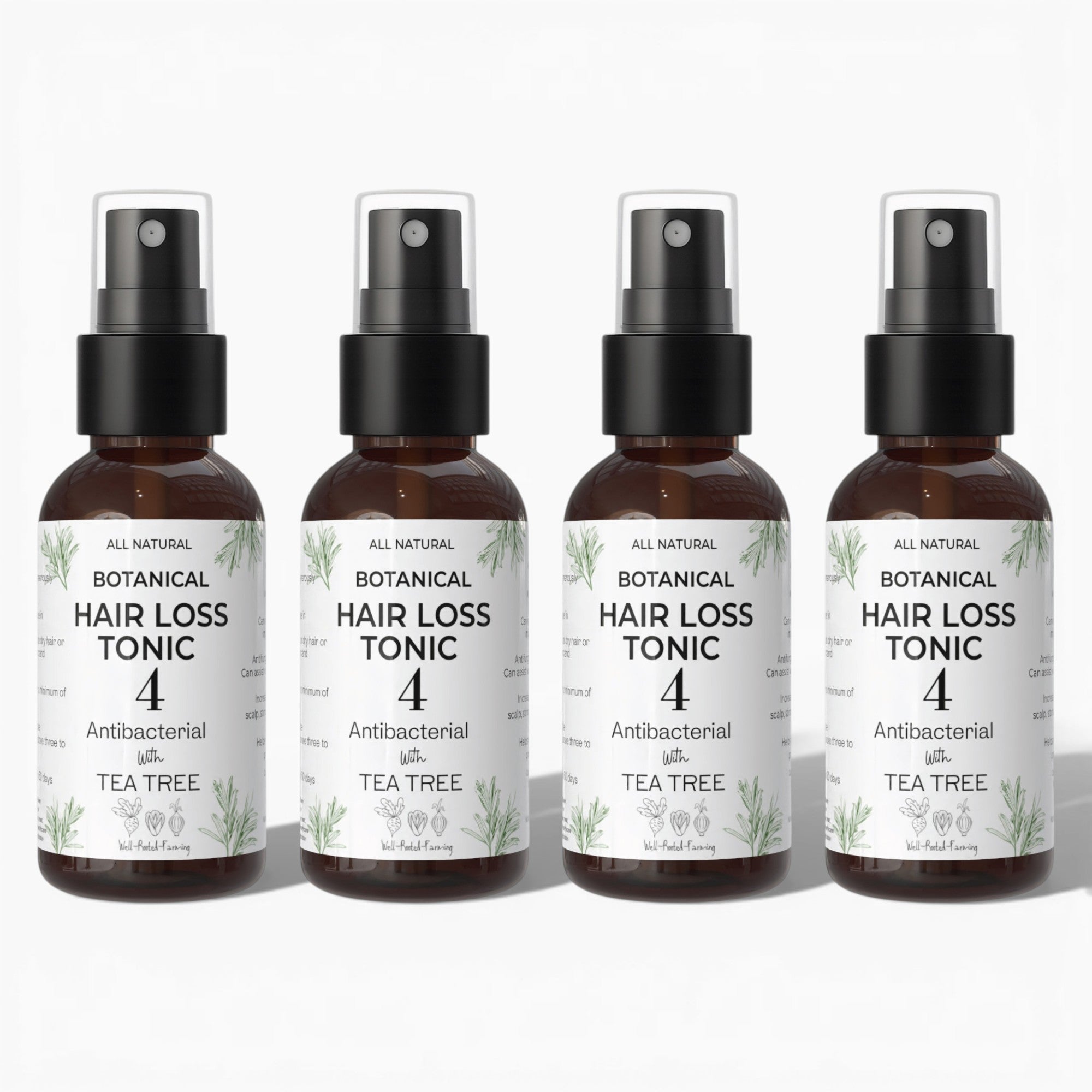 Botanical Hair Loss Tonic Spray Set 100ml Bottles
