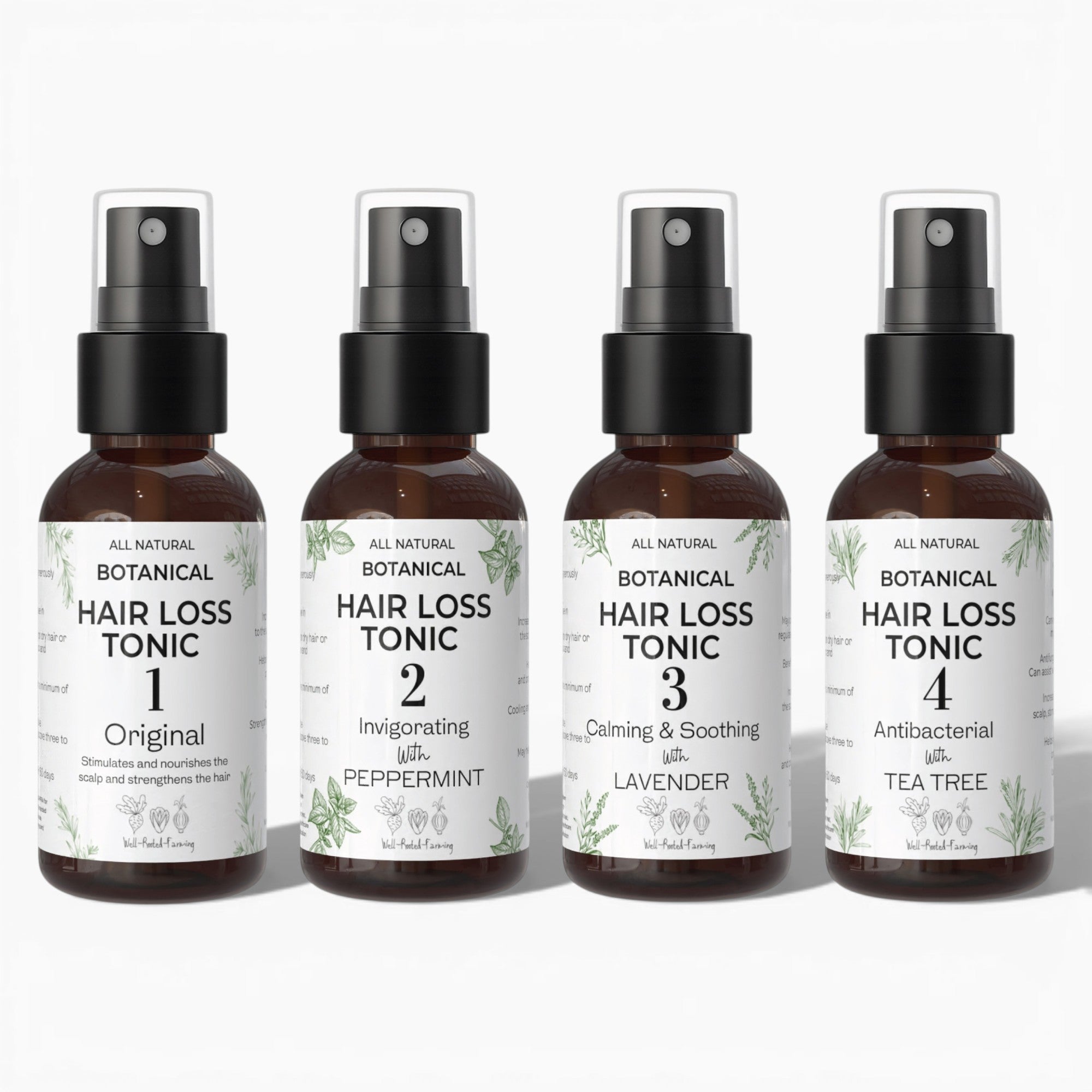 Botanical Hair Loss Tonic Spray Set 100ml Bottles