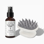 Hair Care Duo – Silicone Massager and 100ml Botanical Hair Loss Tonic