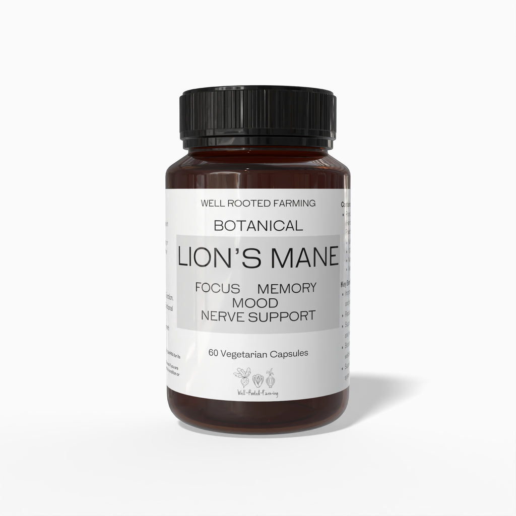 Lion’s Mane Mushroom (60 Vegetarian Capsules)